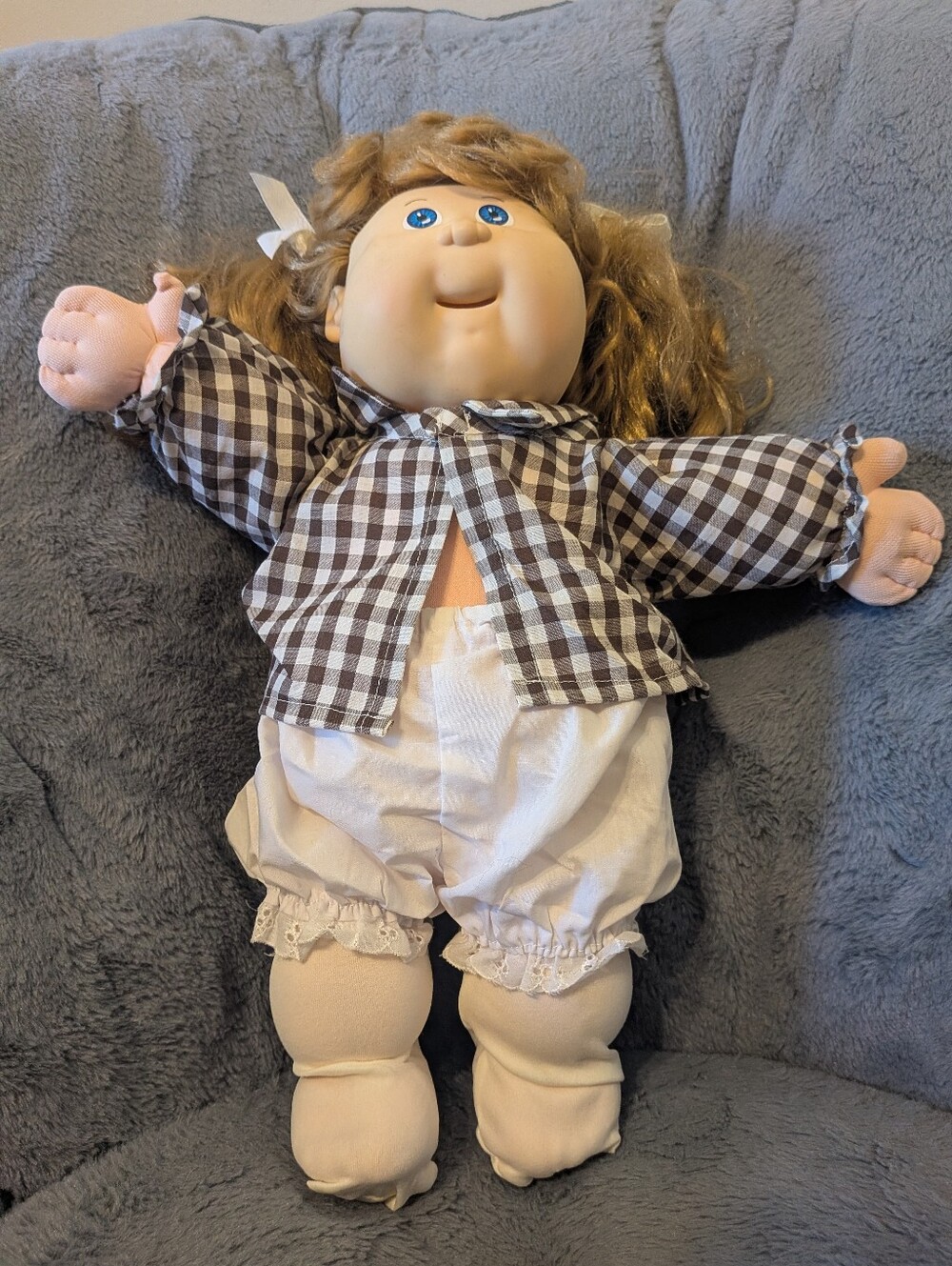Vintage 1990s Cabbage Patch Kids Interactive Doll W/ Original Koala Outfit - Picture 2 of 11